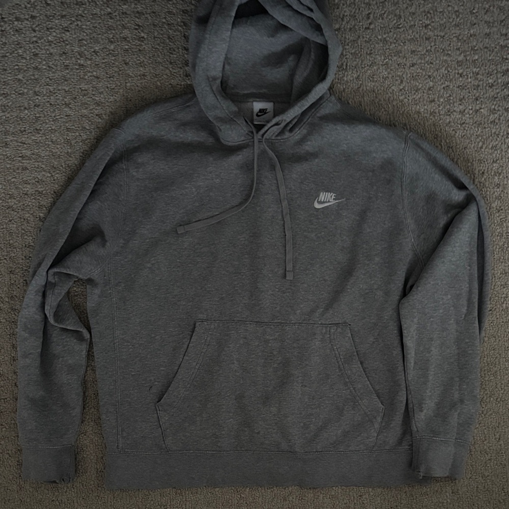 Nike Men's Charcoal Hoodie